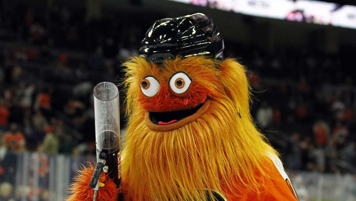 Flyers introduce terrifying orange mascot Gritty – SportsLogos.Net News