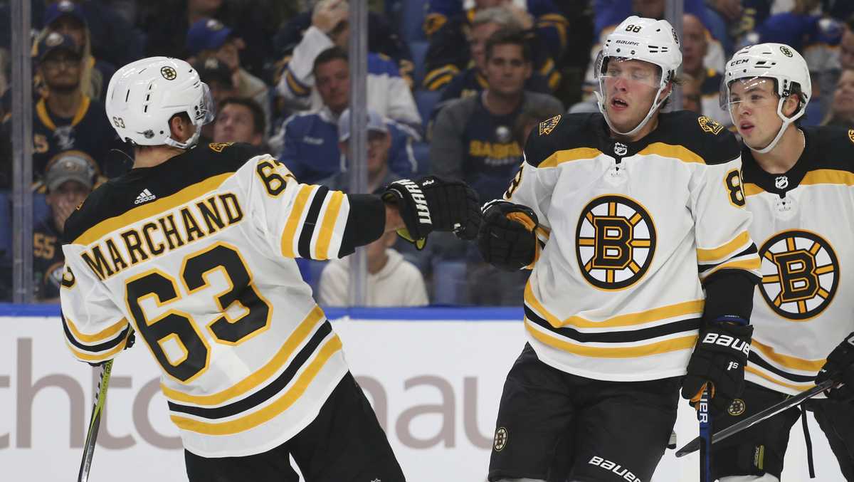 Marchand helps Bruins bounce back from brutal opening night loss