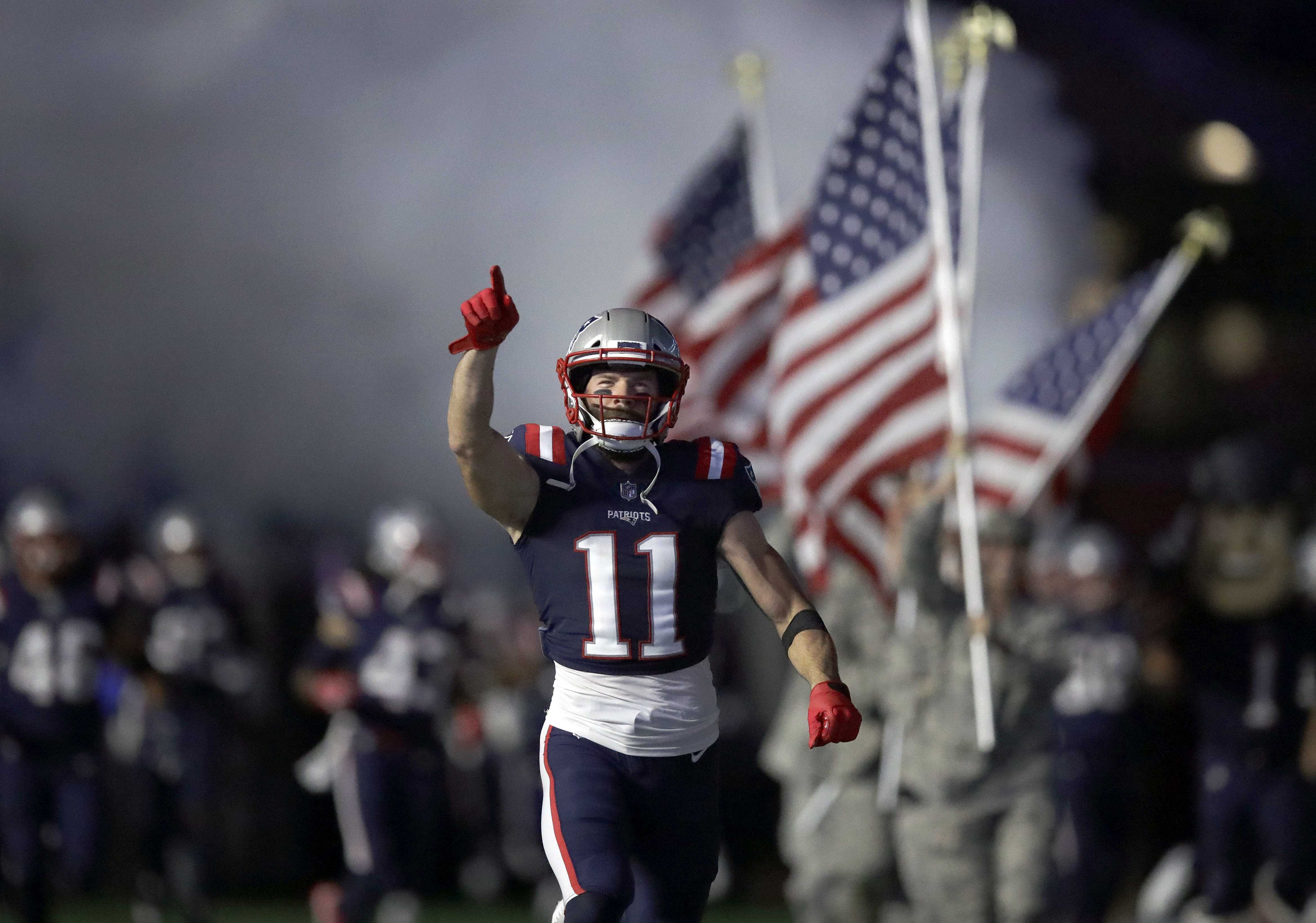 Julian Edelman sports Celtics jersey after Patriots win; 'I'm living my  best life'