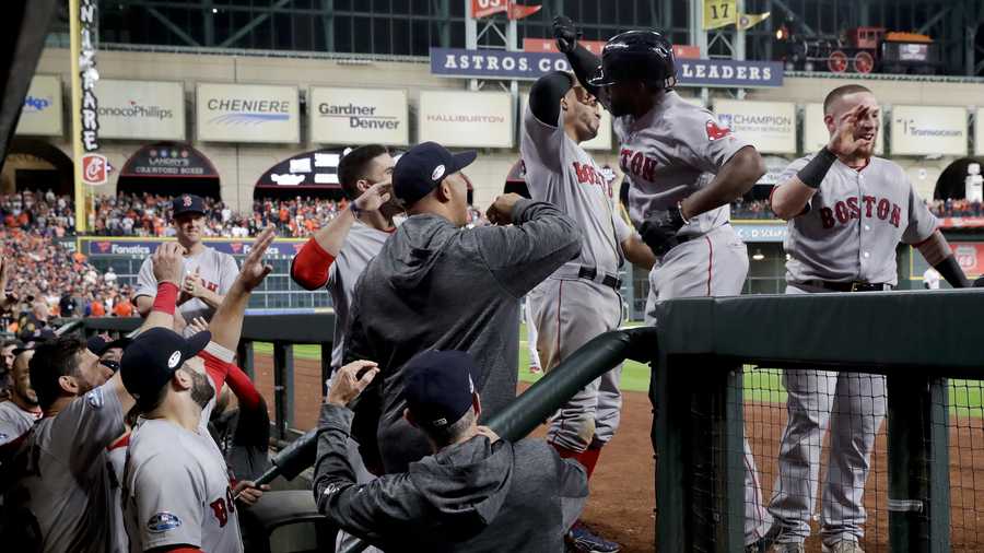 Jackie Bradley hits grand slam vs. Astros