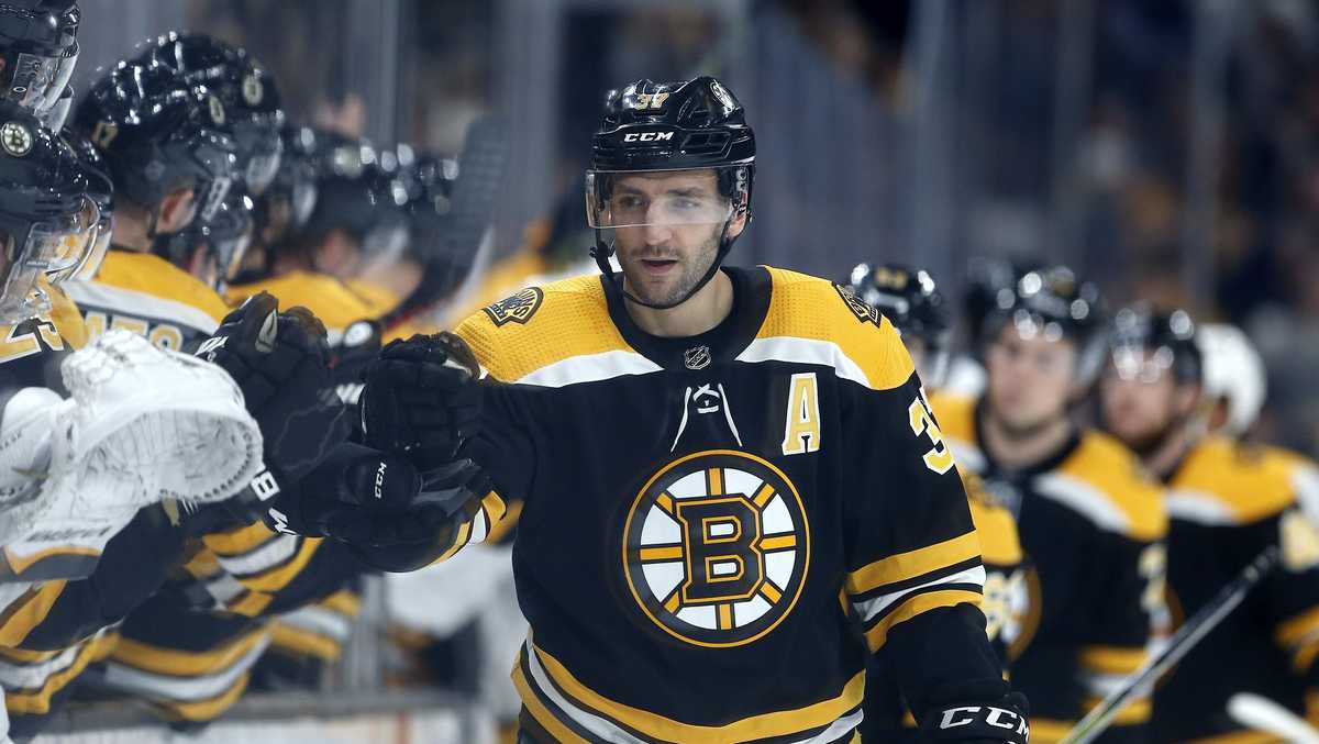 Bruins captain Patrice Bergeron will miss next two games in Florida