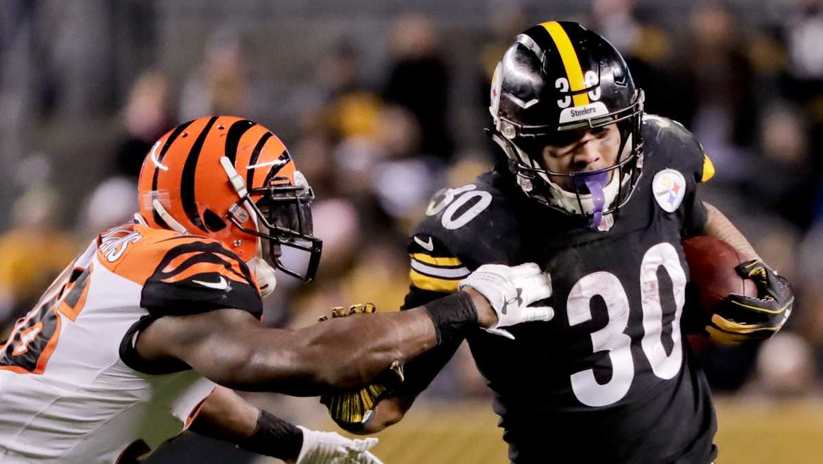 Steelers RB James Conner out with sprained ankle