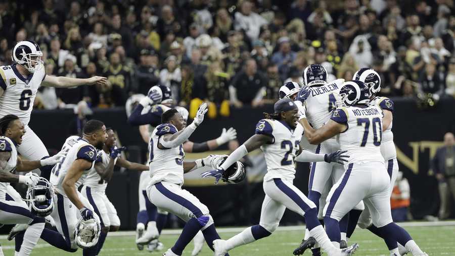 Unbelievable': Rams shock Saints, head to Super Bowl