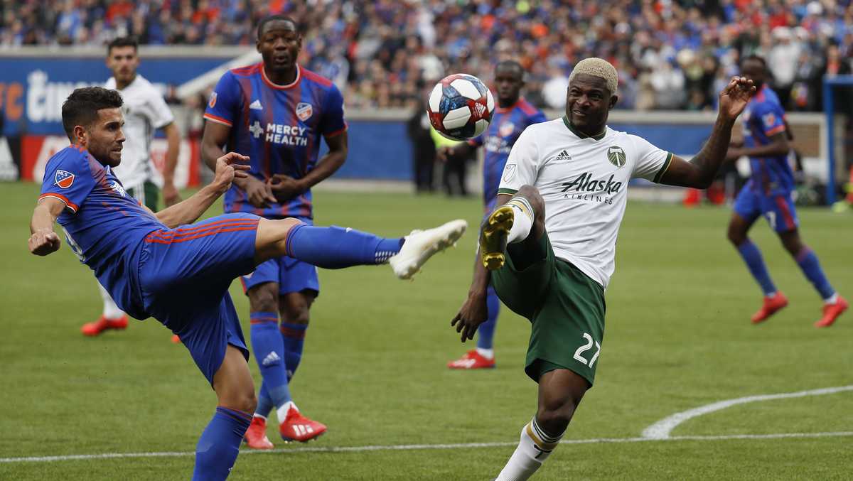 FC Cincinnati wins 1st MLS game in home debut