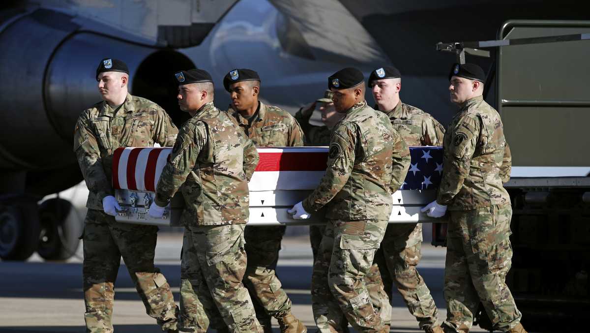 Body of Ohio soldier killed in combat in Afghanistan returns home