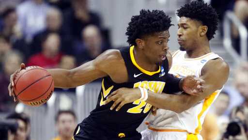 Image result for iowa tennessee basketball game