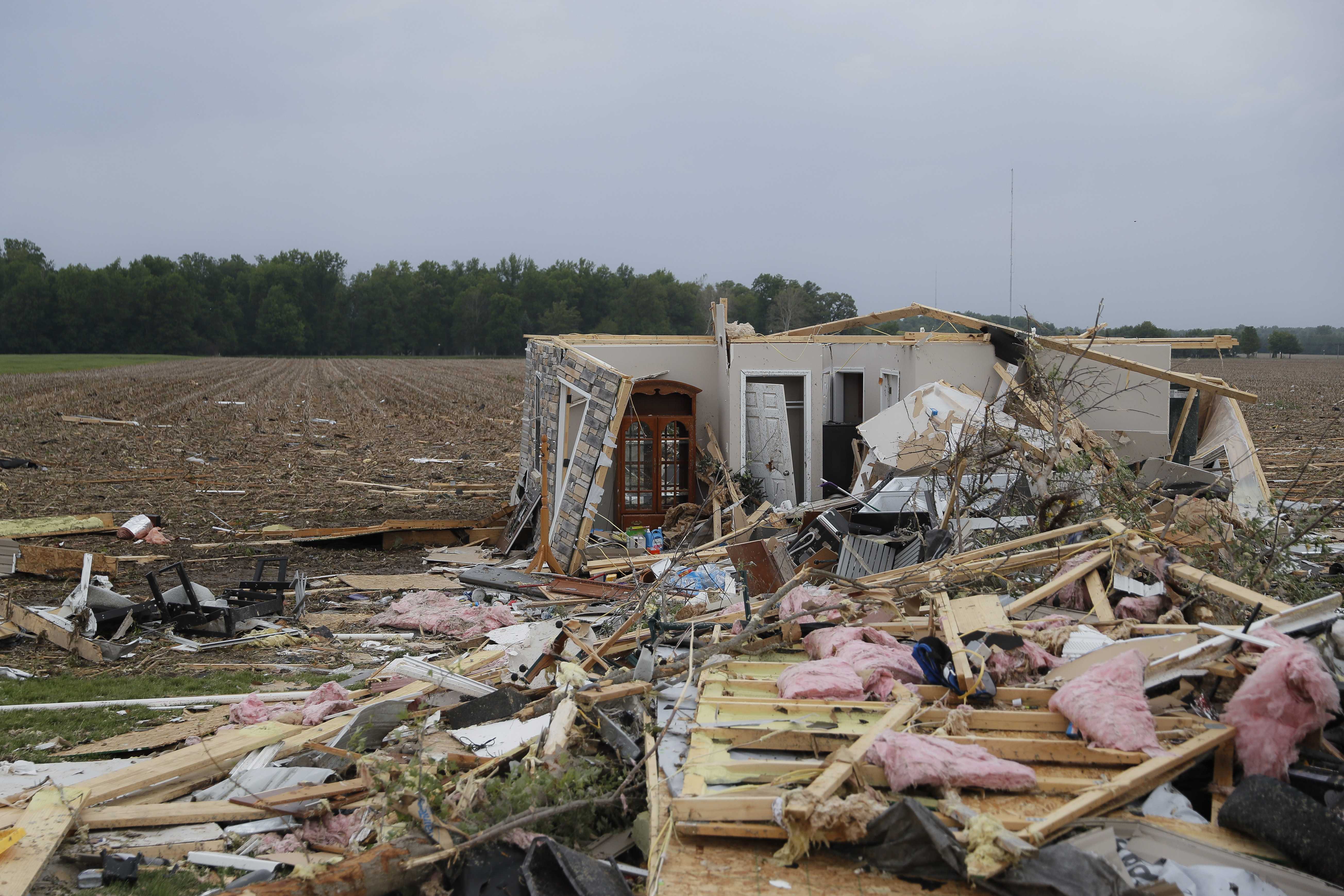 PHOTOS: Tornadoes Leave Trail Of Destruction Across Dayton Area