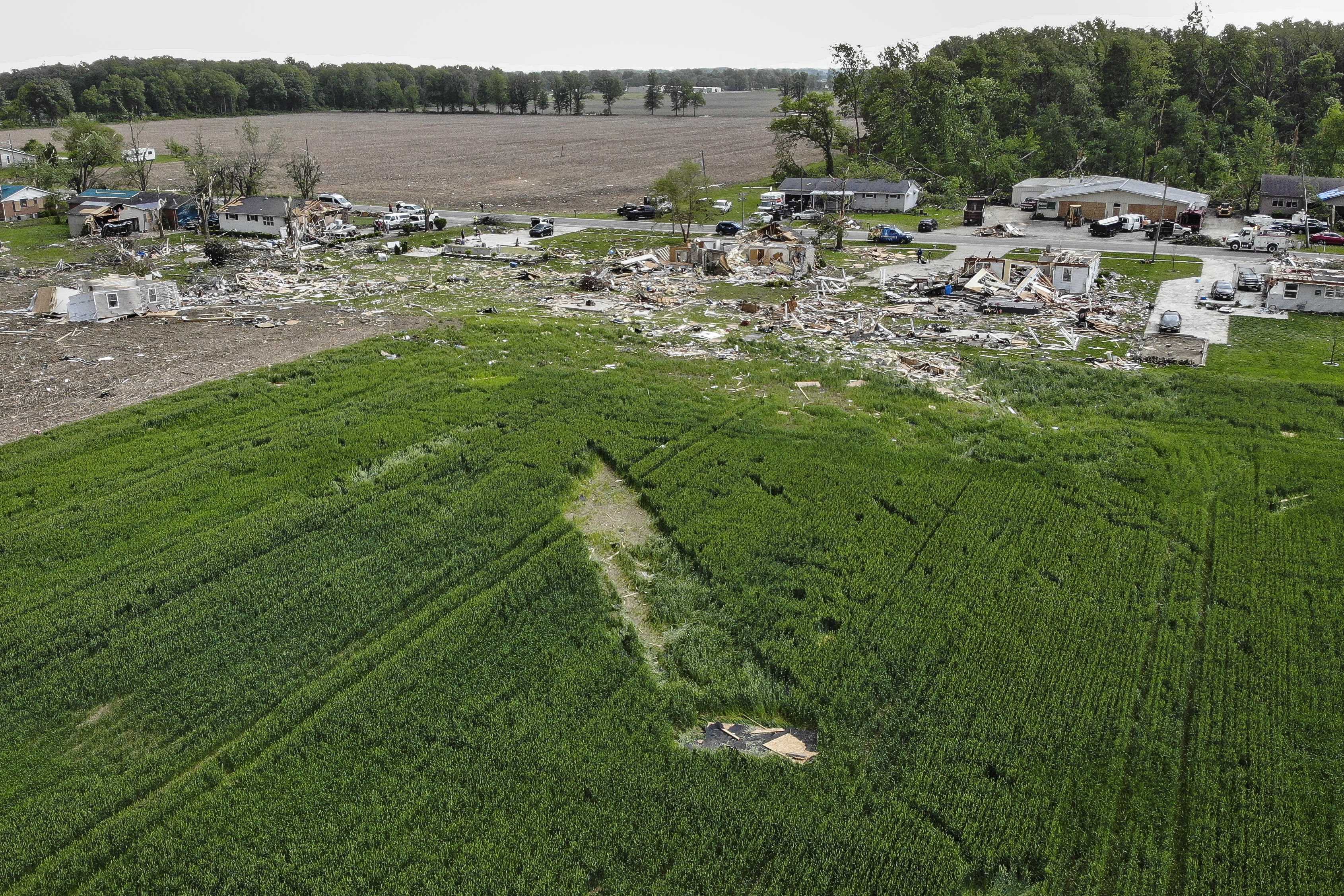 PHOTOS: Tornadoes Leave Trail Of Destruction Across Dayton Area