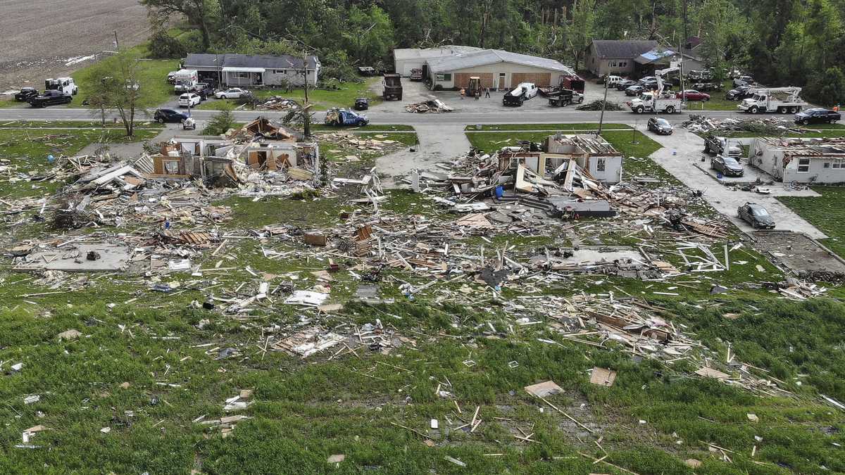PHOTOS Tornadoes leave trail of destruction across Dayton area