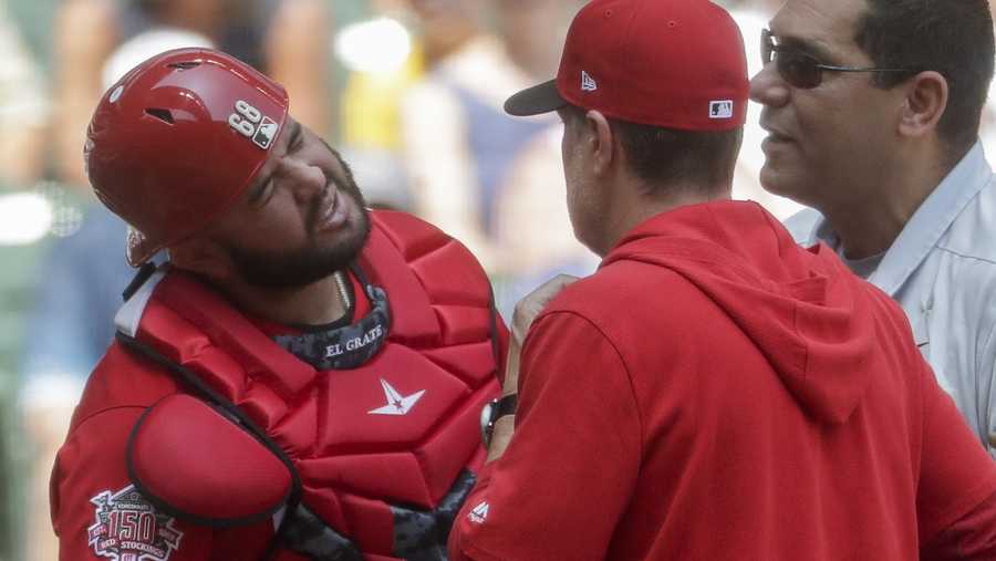 Brewers 5, Reds 4  Yasmani Grandal, Josh Hader lift Brewers over Reds to  avoid sweep