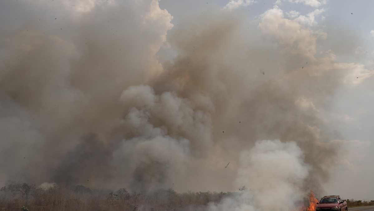 G7 leaders vow to help Brazil fight fires, repair damage