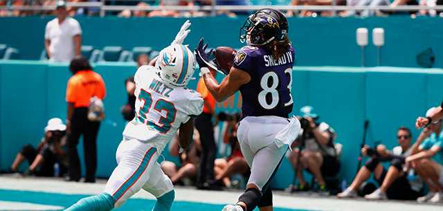 Jackson's 5 TD passes help Ravens drub Dolphins 59-10