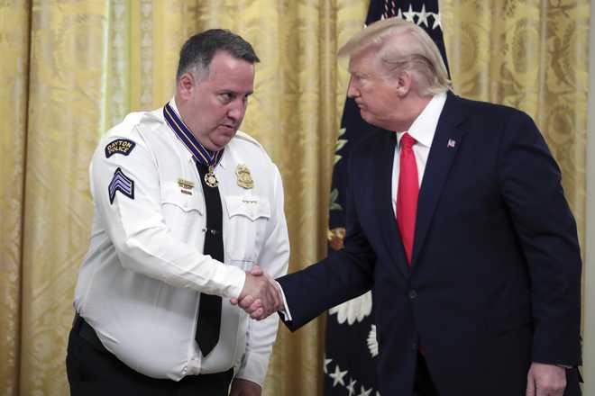 6 officers awarded Medal of Valor for stopping Dayton mass shooter