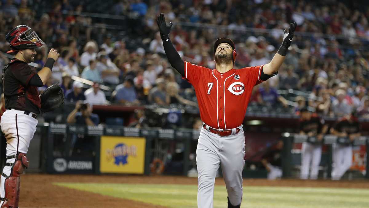 Reds win Sunday's game against the Diamondbacks, 31