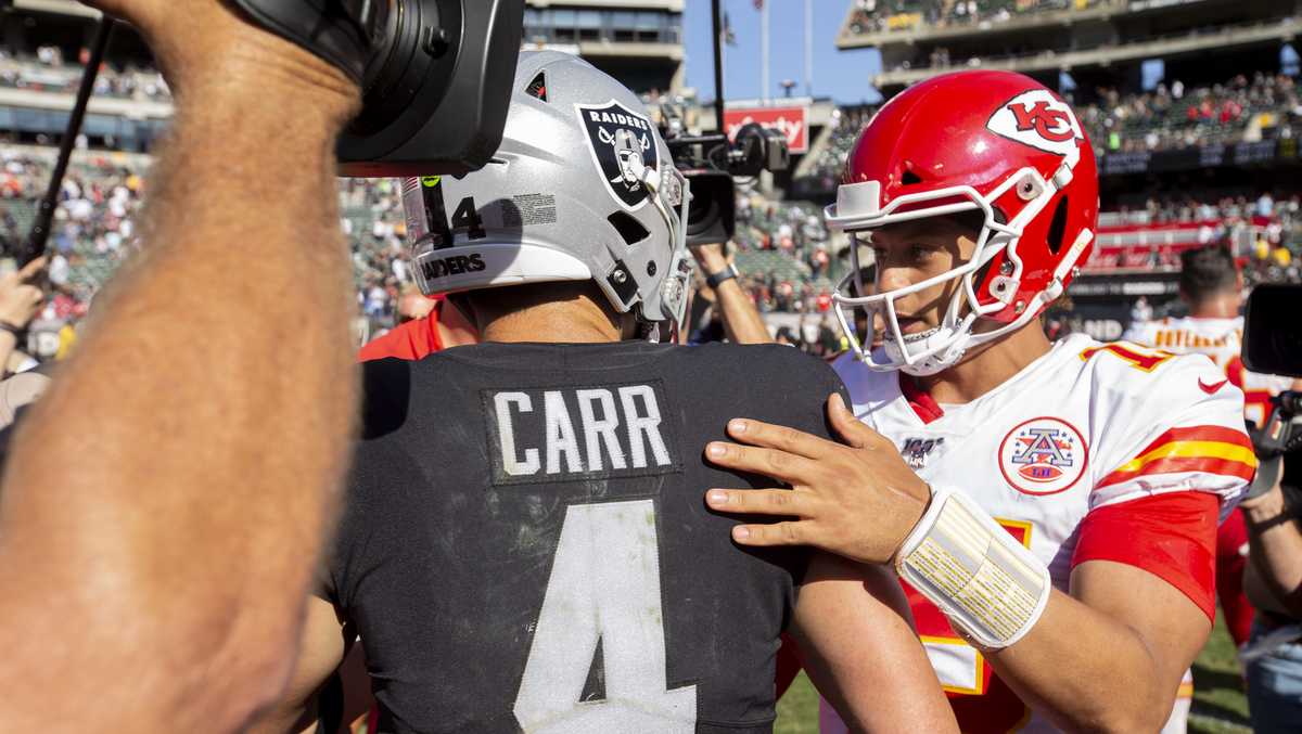 Chiefs-Raiders game flexed to Saturday afternoon