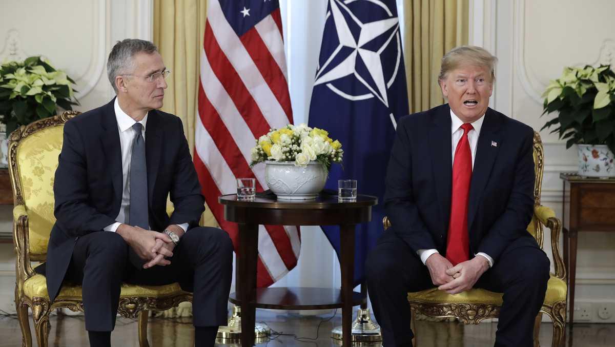 President Trump says French President Macron has insulted NATO alliance