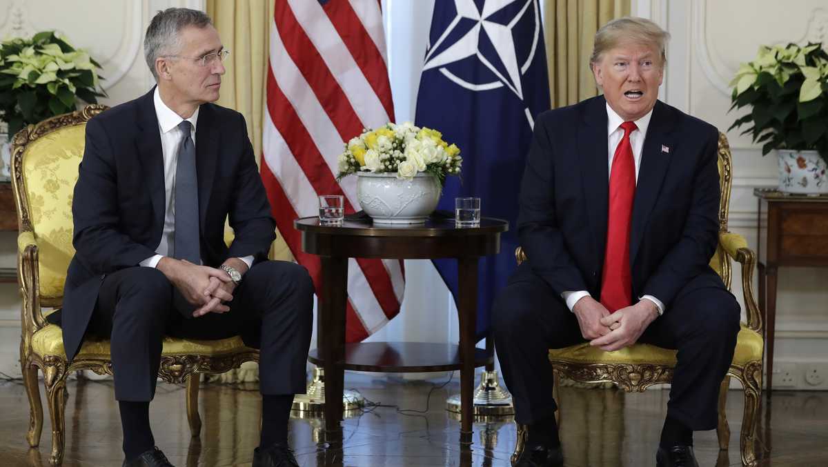 President Trump says French President Macron has insulted NATO alliance