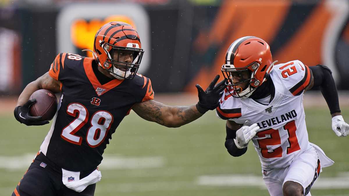 Joe Mixon rushes for career high as Bengals beat Browns 33-23