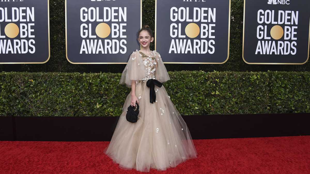 Golden Globes red carpet: Stars show off fashions before awards ceremony