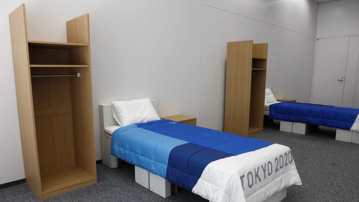 Athletes competing in this year's Olympic games will be sleeping on