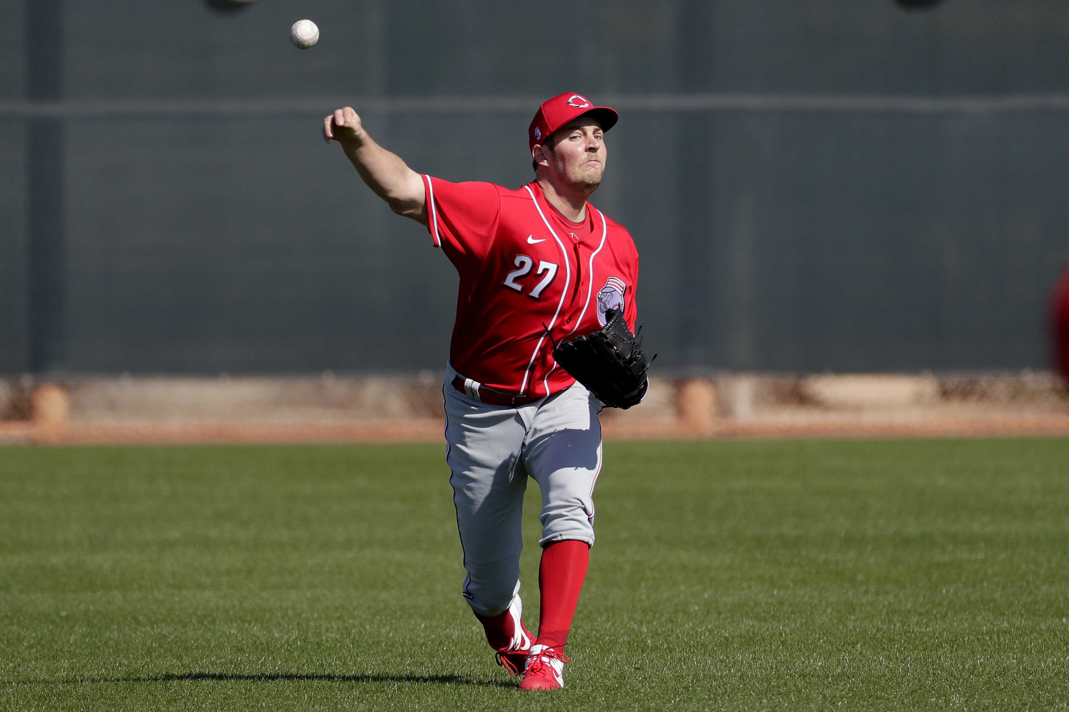 cincinnati reds practice jersey