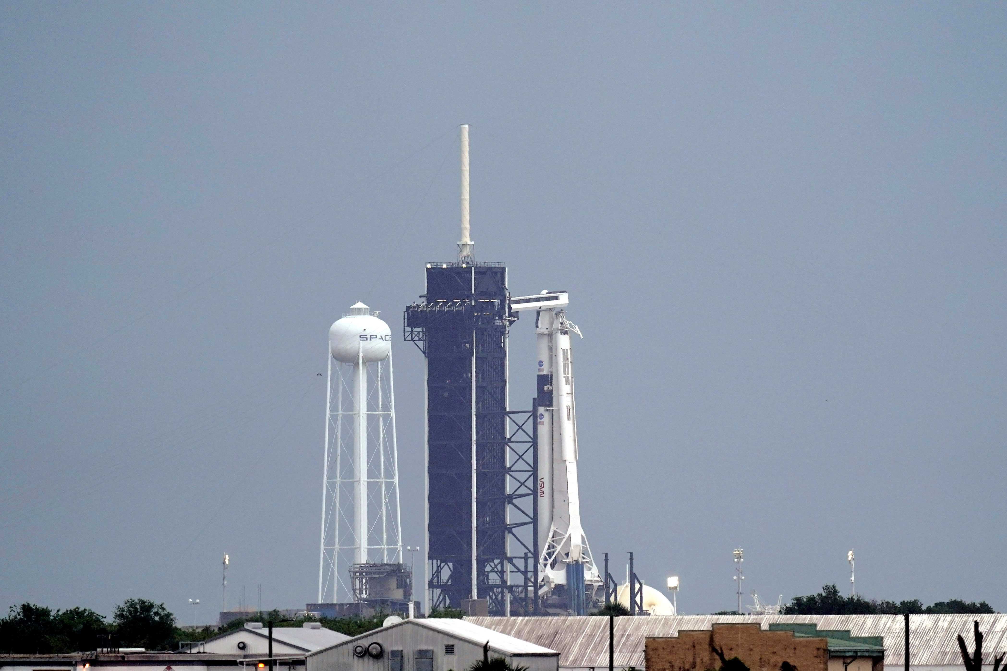 SpaceX Astronaut Launch Scrubbed