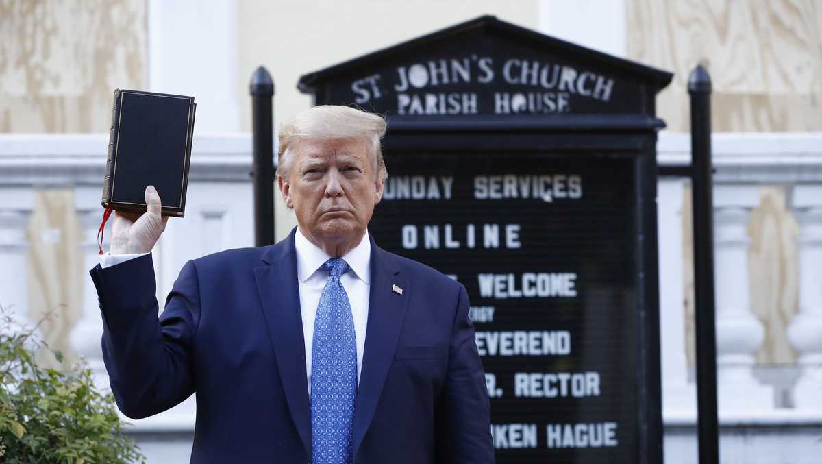 Dc Episcopal Bishop I Am Outraged By President Trump Church Visit 7808