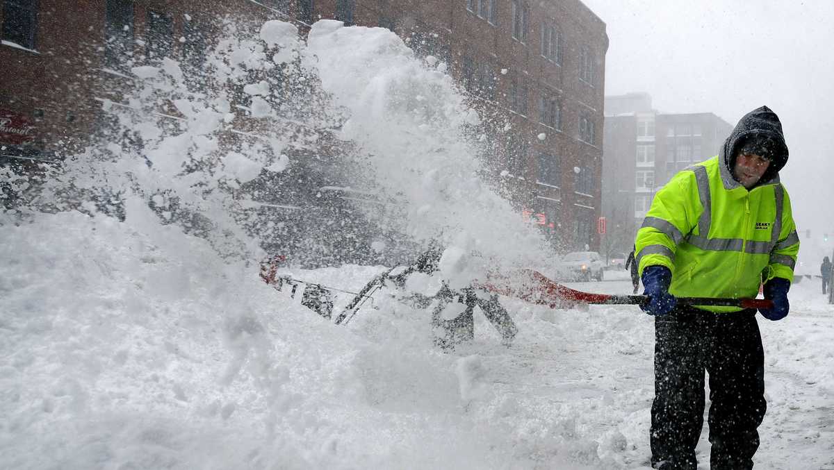 Here S How Much Snow Fell Across Massachusetts New England