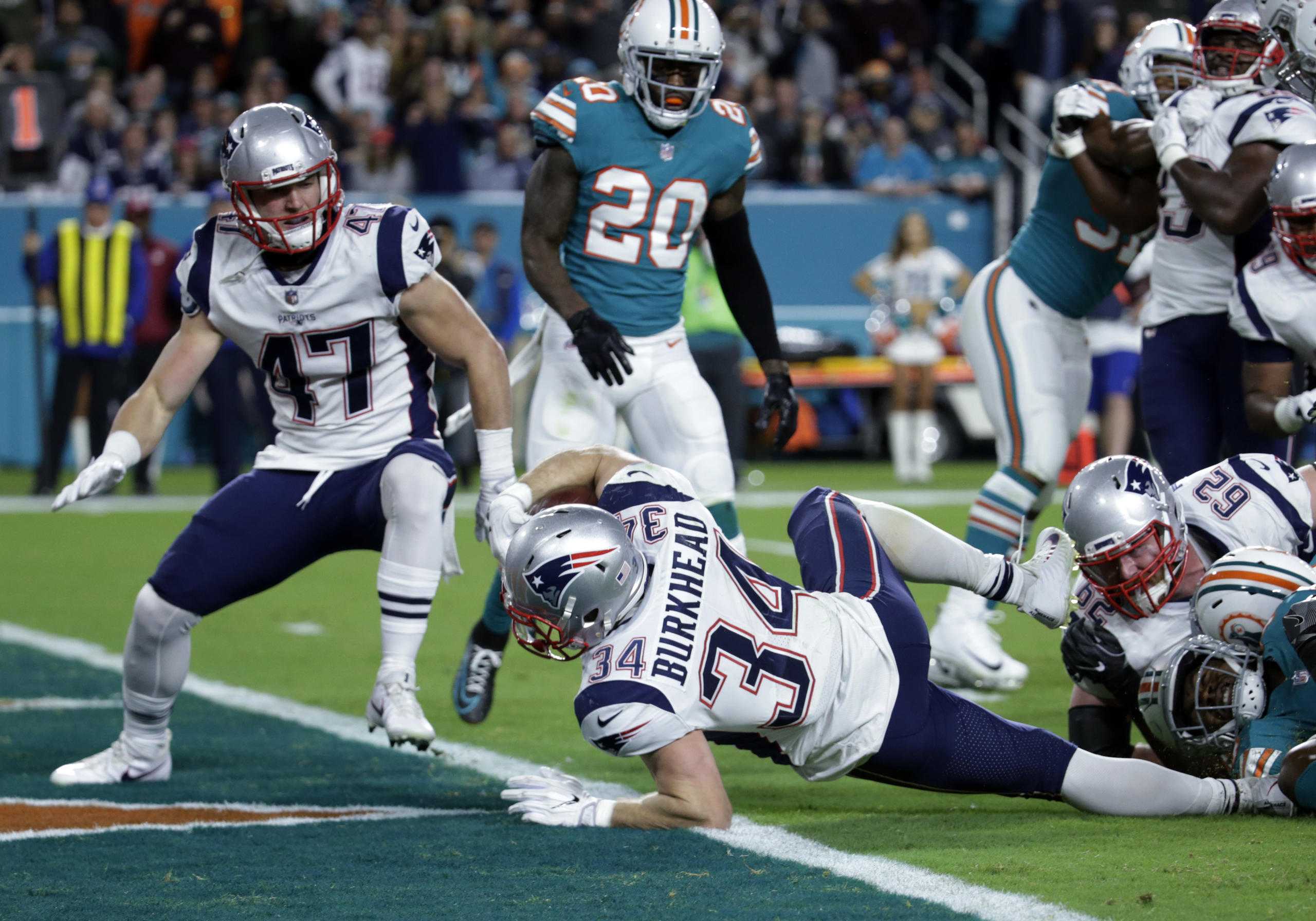 Jay Cutler Gets the Win w/ 3 TDs & 263 Yards!, Patriots vs. Dolphins