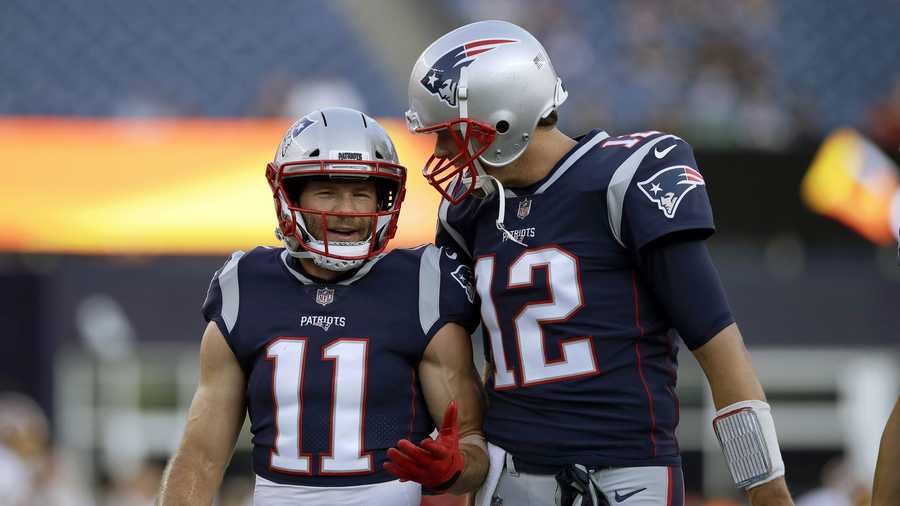 Edelman returns, Gronk on the mend for Patriots Thursday night