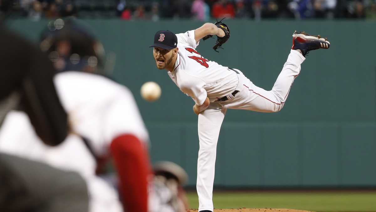 Boston Red Sox leave nine runners on base, Chris Sale lasts just 2.2 IP in  ALCS Game 1 loss to Astros 