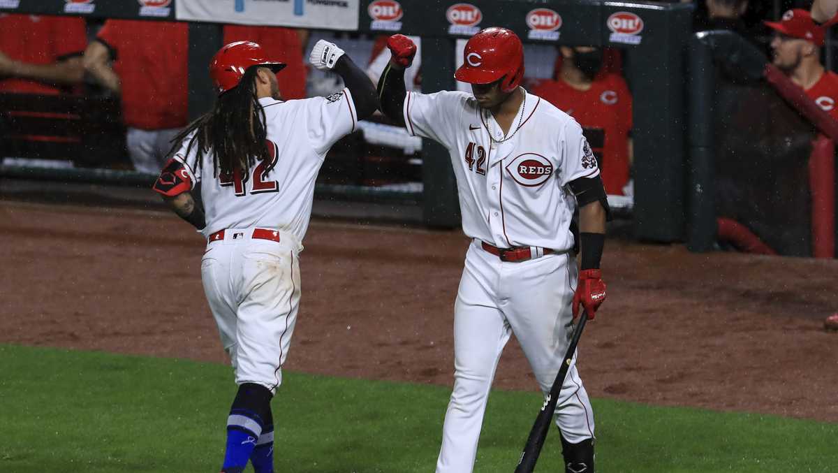 Suárez drives in 3 runs as Mahle, Reds beat Cubs 6-5 - The San