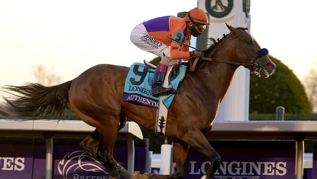 Kentucky Derby Winner Authentic wins 2020 Breeders' Cup Classic