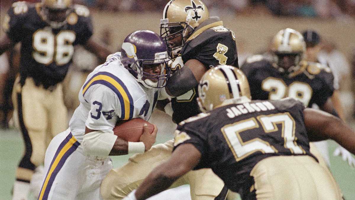 Saints mourn death of famed 'Dome Patrol' linebacker Vaughan Johnson