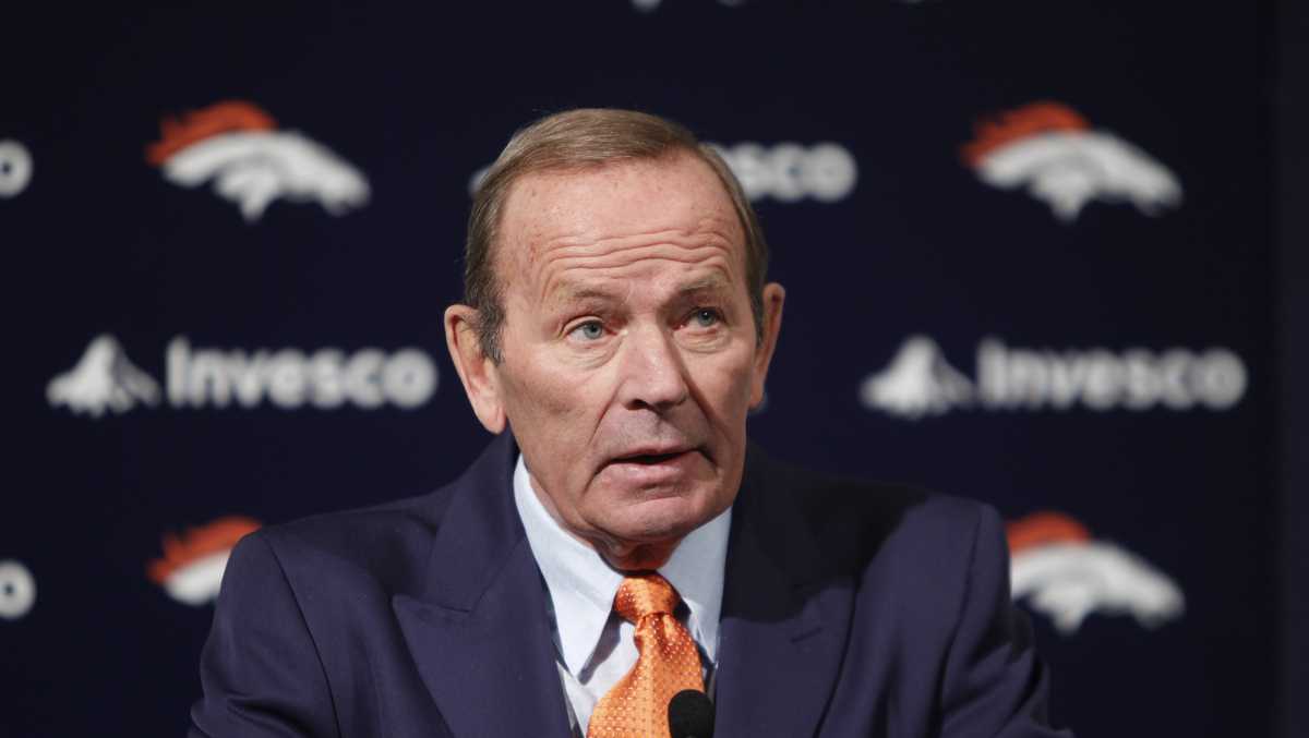 Broncos owner Pat Bowlen dies at 75 before Hall enshrinement