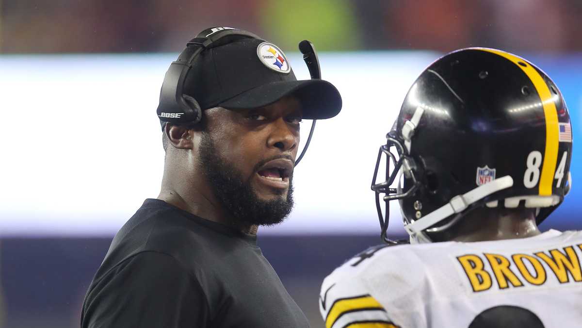 Steelers: Antonio Brown's message to Mike Tomlin after