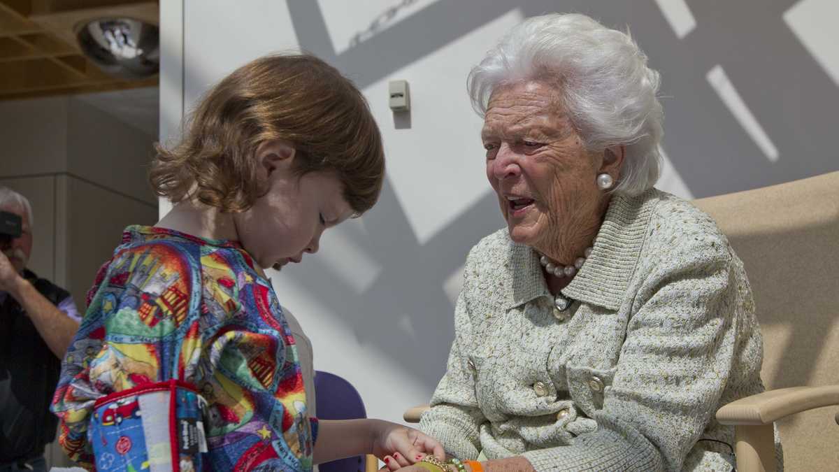 Barbara Bush Children's Hospital patient remembers touching moment with ...