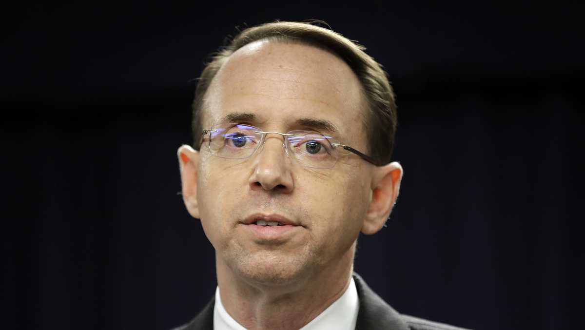 Next in line to lead Russia probe: Rosenstein has respect
