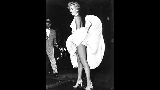 Marilyn Monroe Life Size Statue in White Dress