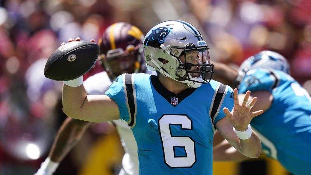 Baker Mayfield named Panthers starter against Cleveland Browns