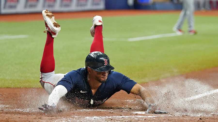 Bobby Dalbec's RBI triple, 06/19/2021