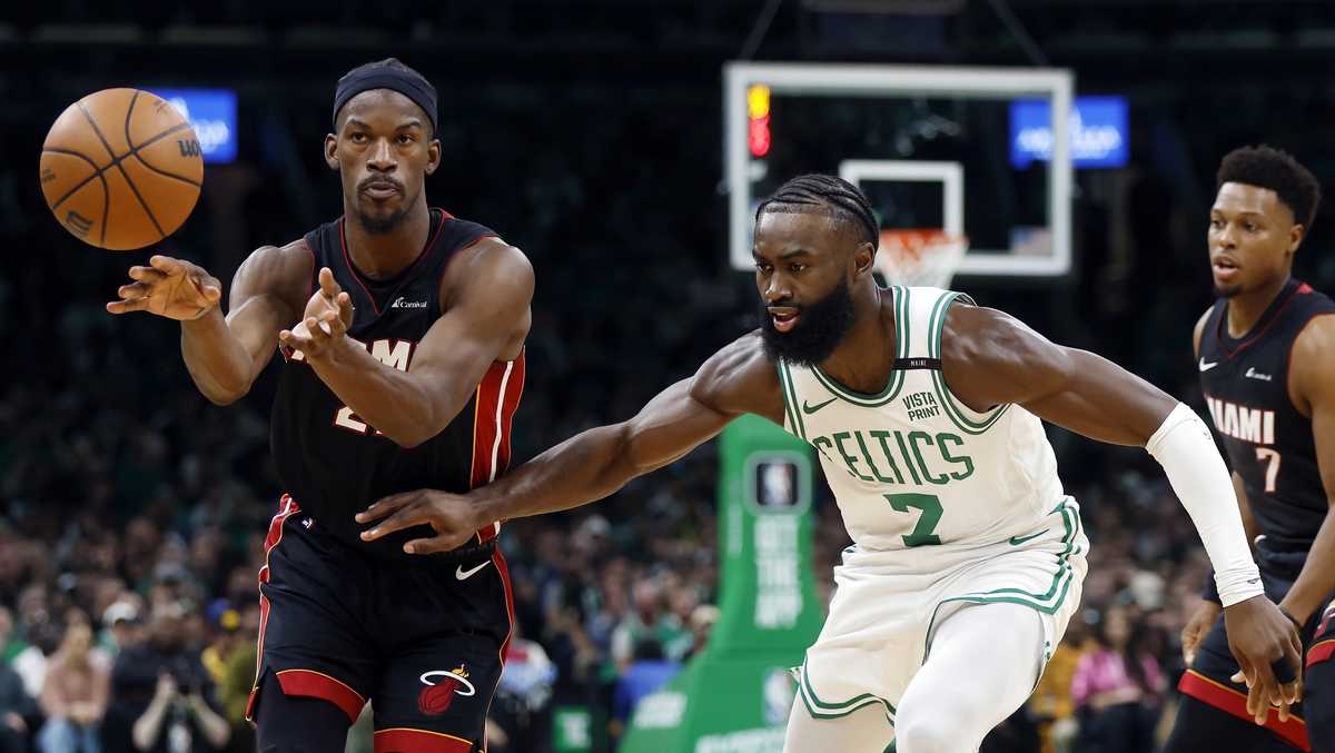 Boston Celtics wear 'Maine' bands on jerseys in 119-111 victory over Miami  Heat