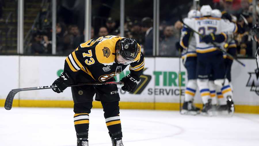 Bruins stunned by Blues in Game 7 at TD Garden; St. Louis wins first NHL title