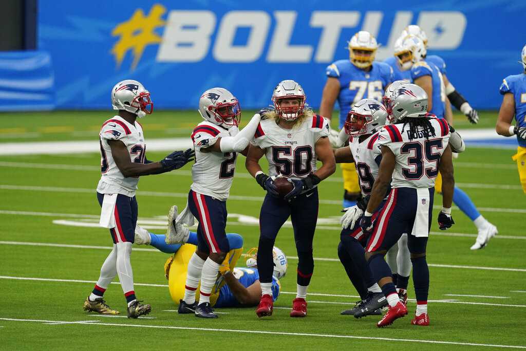 Patriots leave Chargers powerless after landslide shutout win on