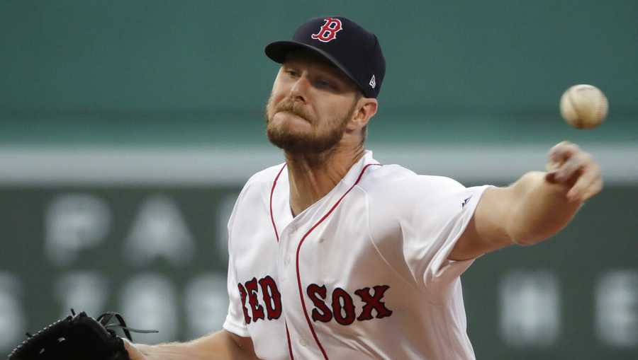 Red Sox Chris Sale fans 13 in two-hitter