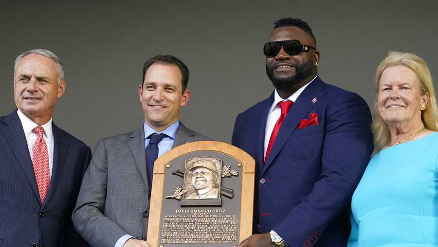 David Ortiz inducted into Baseball Hall of Fame