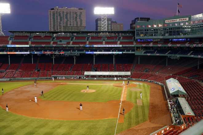 On what would have been Opening Day, sounds of silence at Fenway