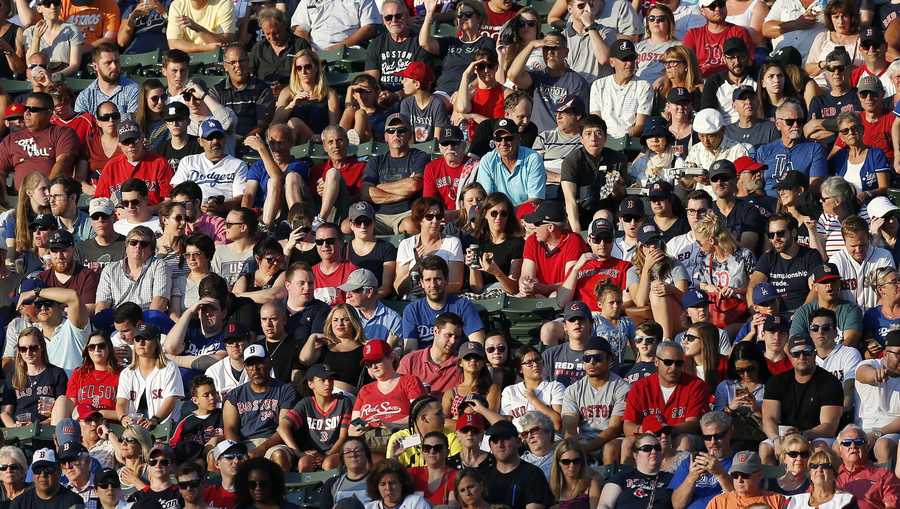 Fan hit, injured by foul ball at Fenway Park during Red Sox game