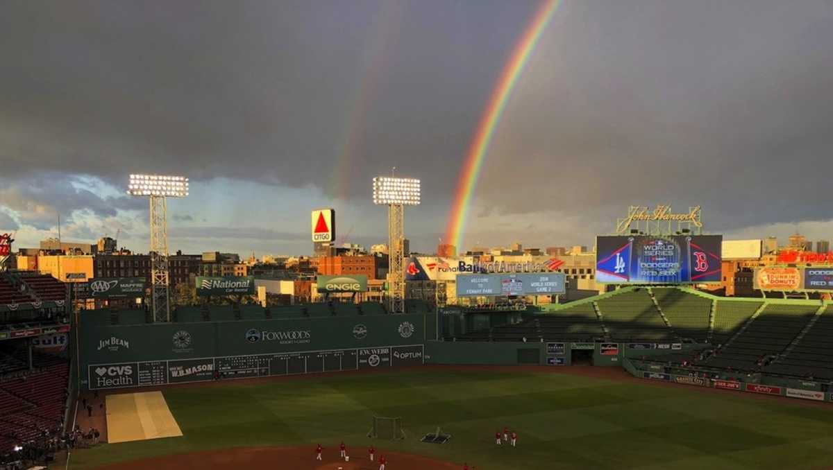 Fenway Park, The fenway stadium in Boston is the Holy of Ho…