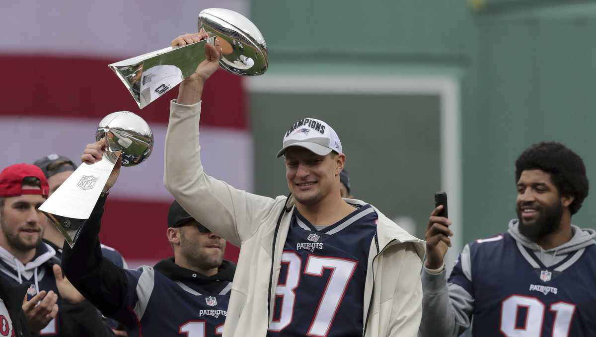 Rob Gronkowski Left New England Behind, but He Hasn't Forgotten